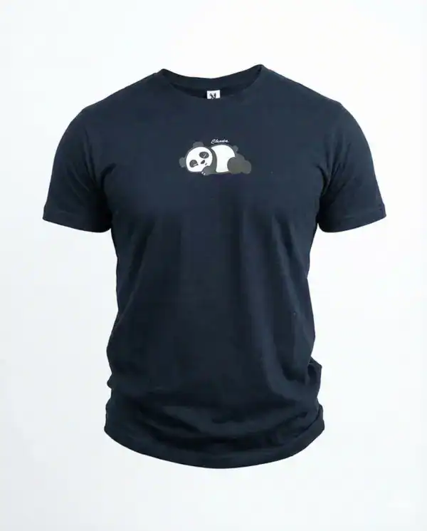 T-Paita Panda, Aikuiset, Tummansininen