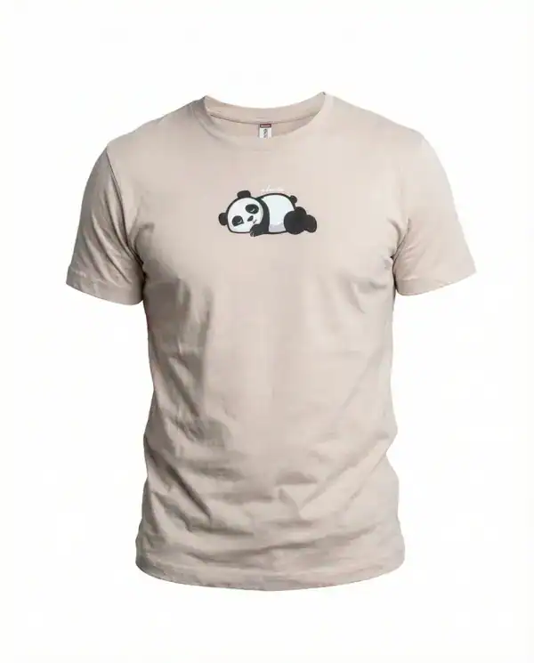T-Paita Panda, Aikuiset, Vaaleanpunainen