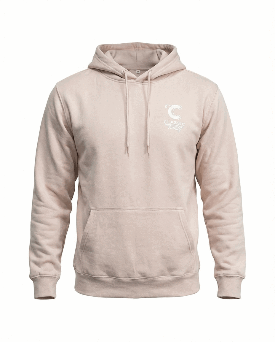 Huppari Classic Family, Aikuiset, Vaaleanpunainen Huppari Classic Family, Aikuiset, Vaaleanpunainen